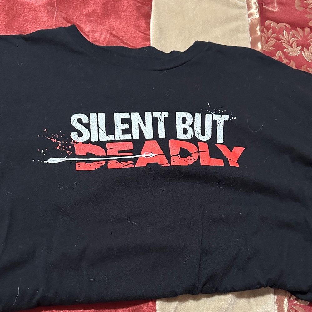 Grunt Style Silent But Deadly Black and Red Tee